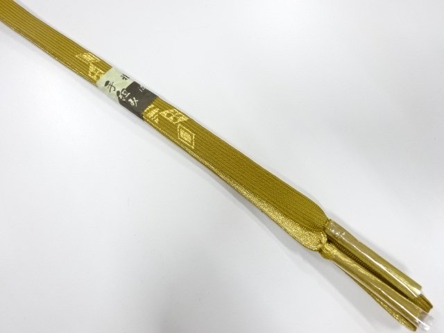 JAPANESE KIMONO / UNUSED KOREI HAND-TIED OBIJIME